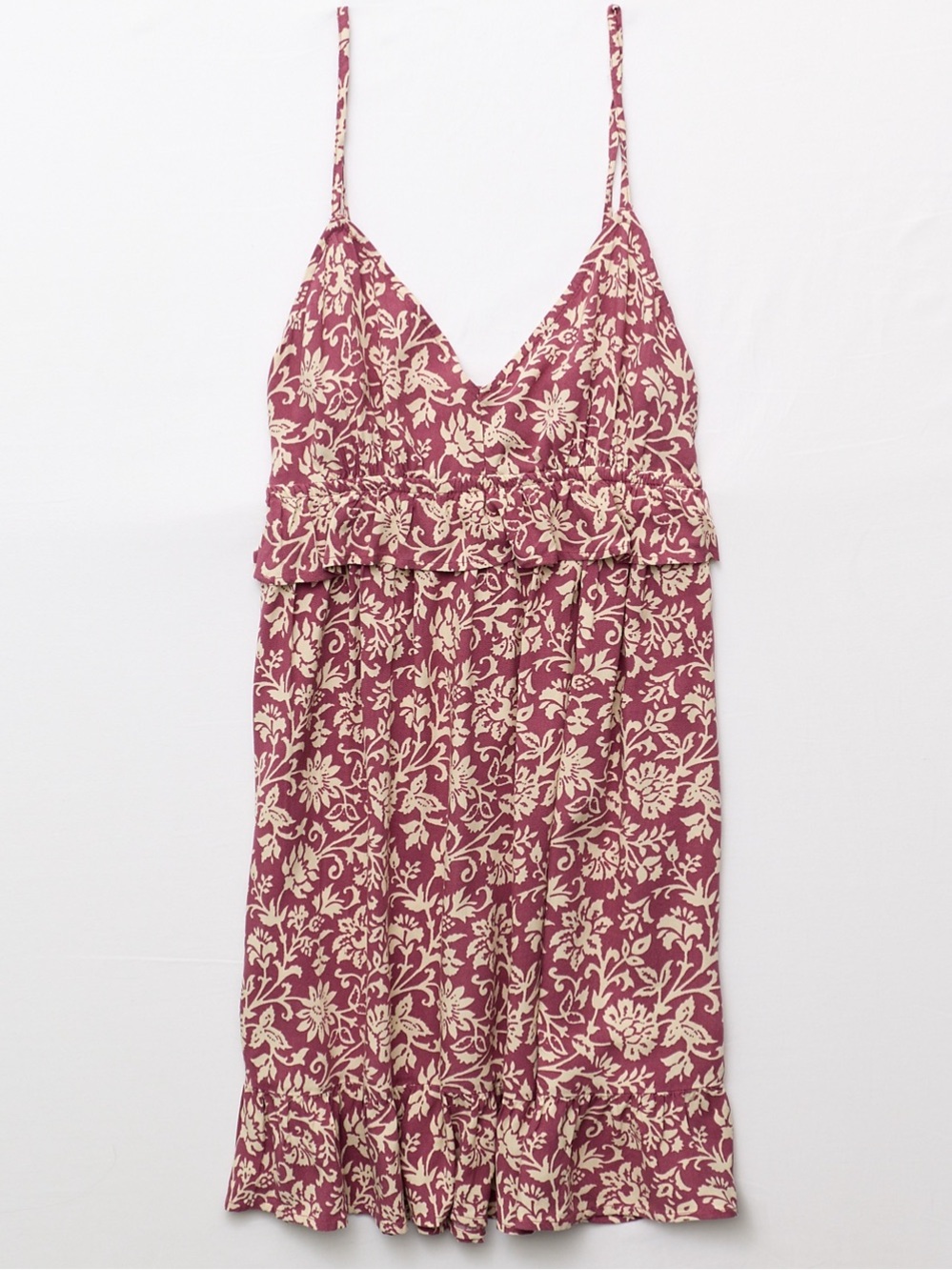 American Eagle Baby Doll Mini Dress Floral Print